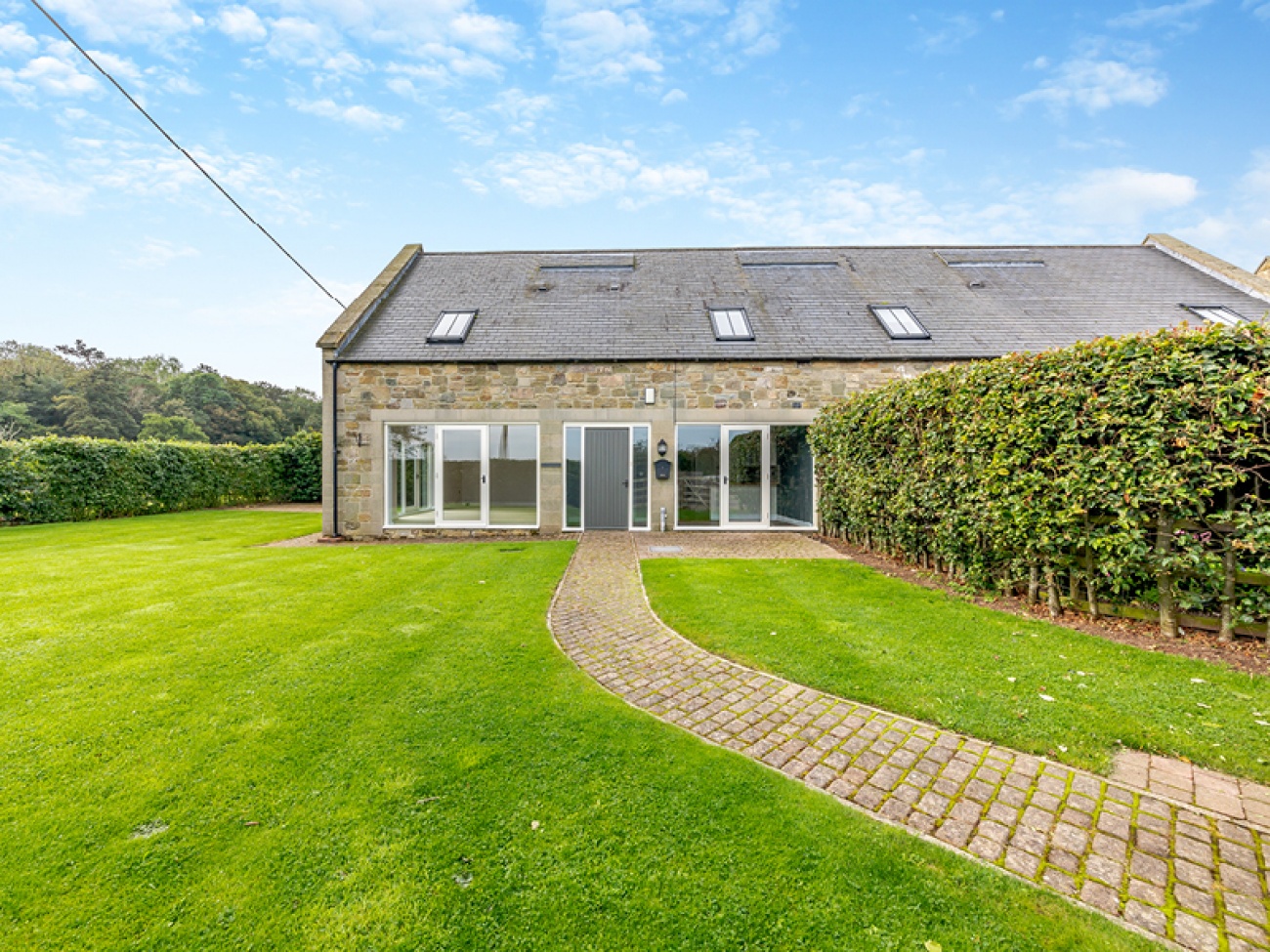 Take a Look Inside Farrow House, a Three Bedroom Cottage for Sale near Morpeth Living North